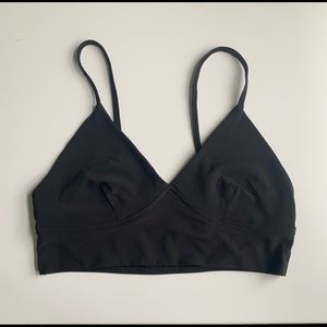 Norma Kamali black bralette size M
